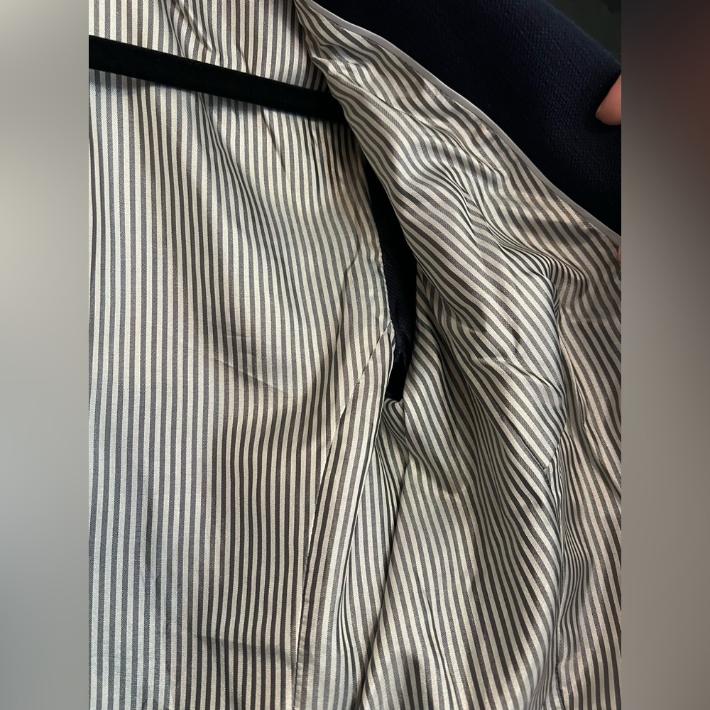 [Banana Republic] NWOT Navy Cutaway Blazer - Picture 9 of 12